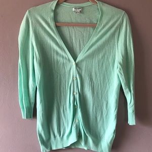 Lightweight blue cardigan